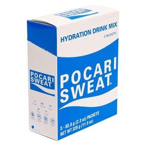 Pocari Sweat Powder, 1 Box, 5 Packets - Ultimate Hydration | 5 Packets | Brand N
